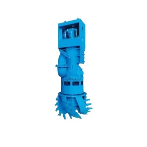 hydraulic submersible dredge pump with cutter head